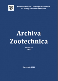 Archiva Zootechnica Vol. 14 - 2011