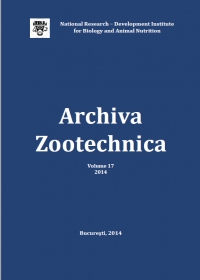 Archiva Zootechnica Vol. 17 - 2014